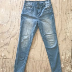 High rise skinny jeans size 11